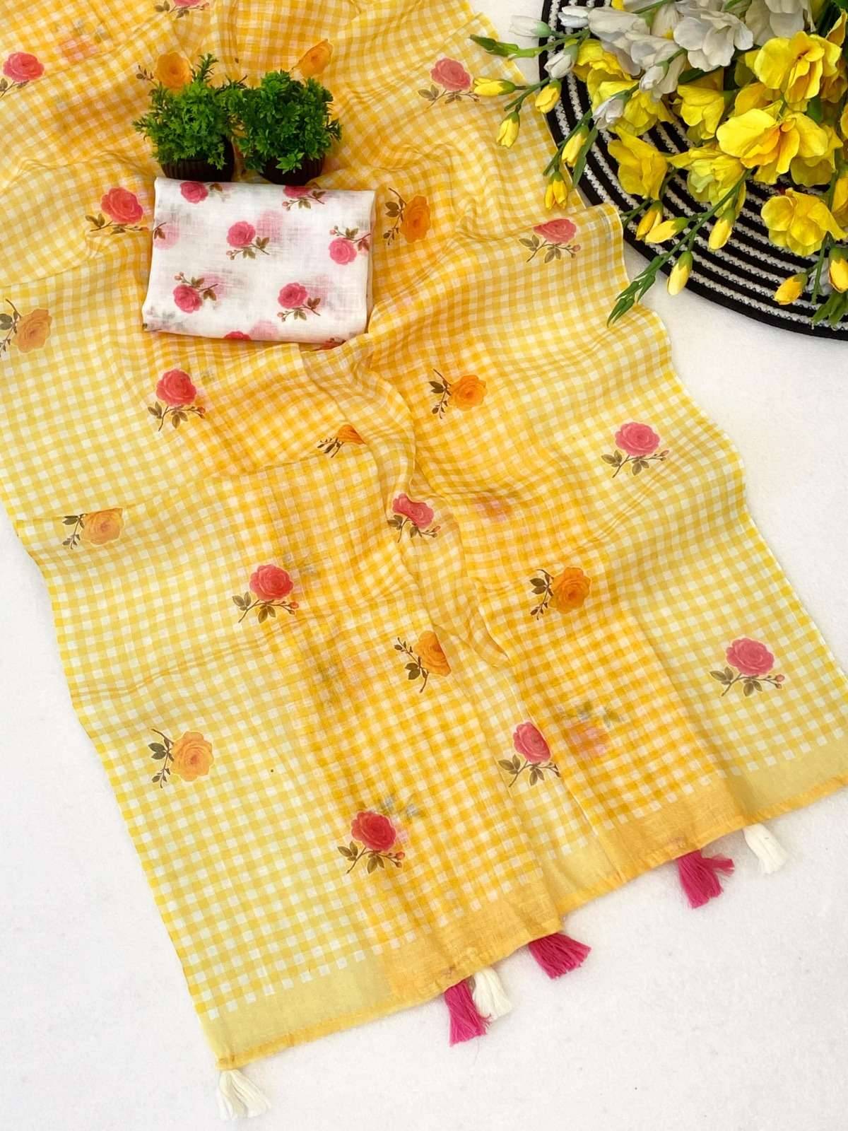 Sandhya indira linen Saree manufacturers in Bangalore